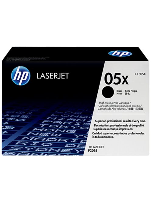 HP CE505X Toner High Black 6.500 oldal No.05X (Eredeti)