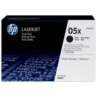 HP CE505XD Toner Black 2x6.500 oldal No.05XD (Eredeti)