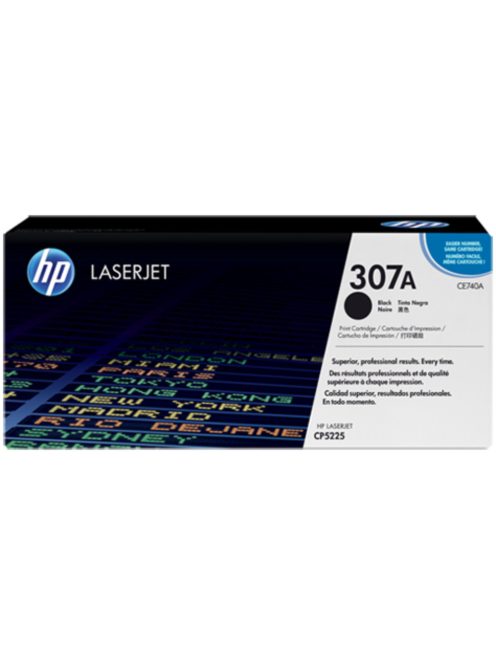 HP CE740A Toner Black 7.000 oldal No.307A (Eredeti)