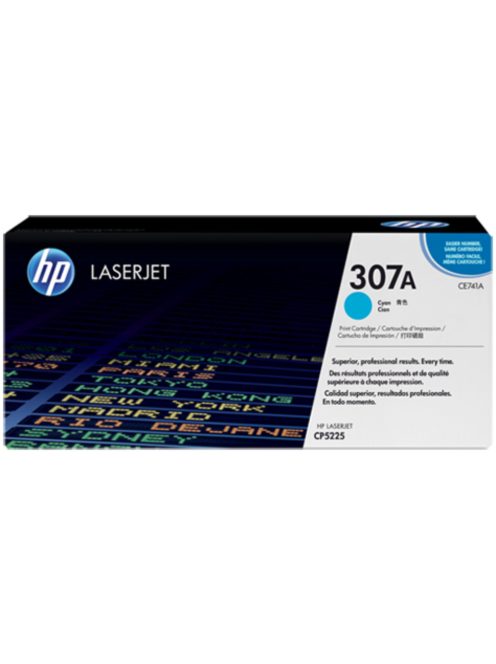 HP CE741A Toner Cyan 7.300 oldal No.307A (Eredeti)