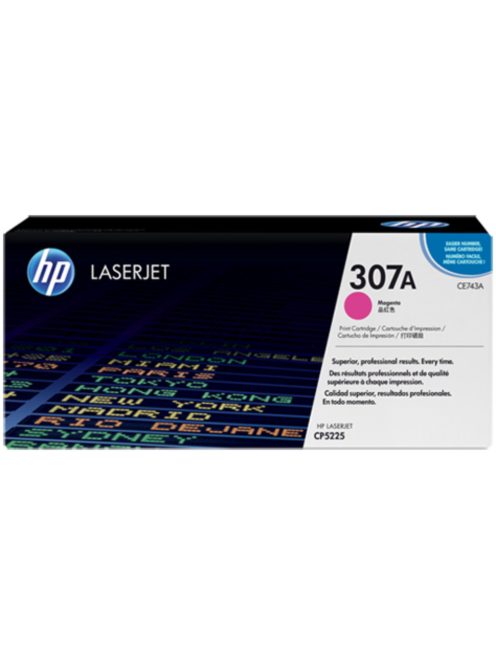 HP CE743A Toner Magenta 7.300 oldal No.307A (Eredeti)