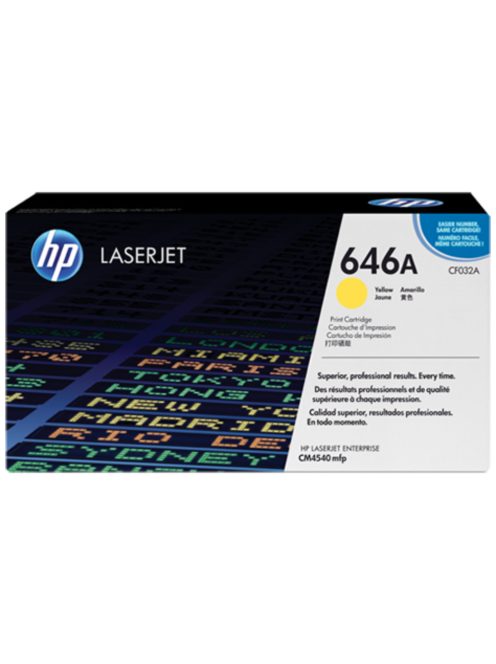 HP CF032A Toner Yellow 12.500 oldal No.646A (Eredeti)