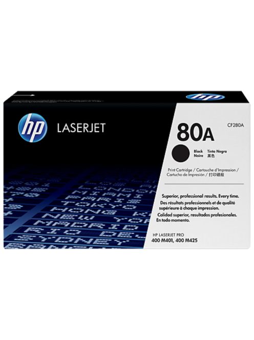 HP CF280A Toner Black 2.700 oldal No.80A (Eredeti)