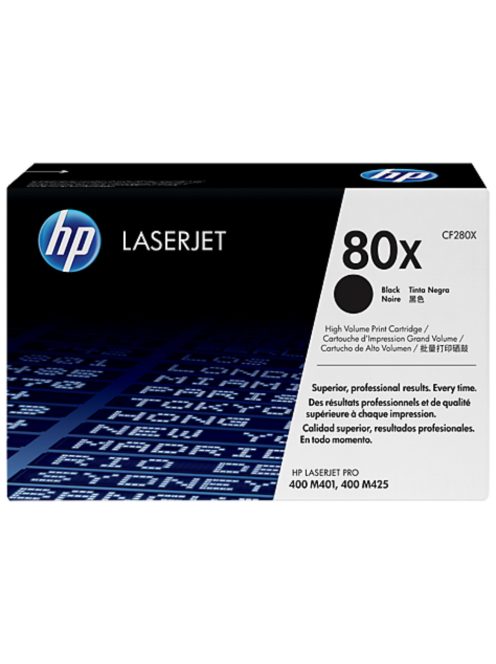 HP CF280X Toner Black 6.900 oldal No.80X (Eredeti)