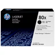 HP CF280XD Toner Black 2x6.900 oldal No.80X (Eredeti)
