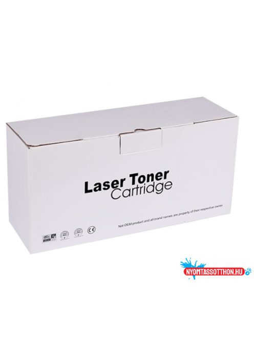 Utángyártott HP CF283X/CRG737 Toner Black 2.400 oldal kapacitás No.83X WHITE BOX D