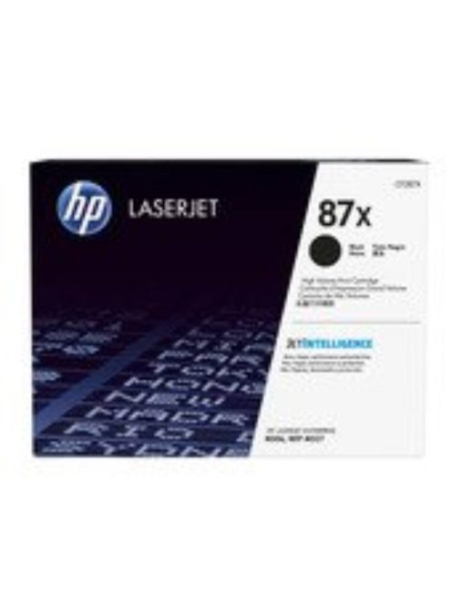 HP CF287X Toner Black 18.000 oldal No.87X (Eredeti)