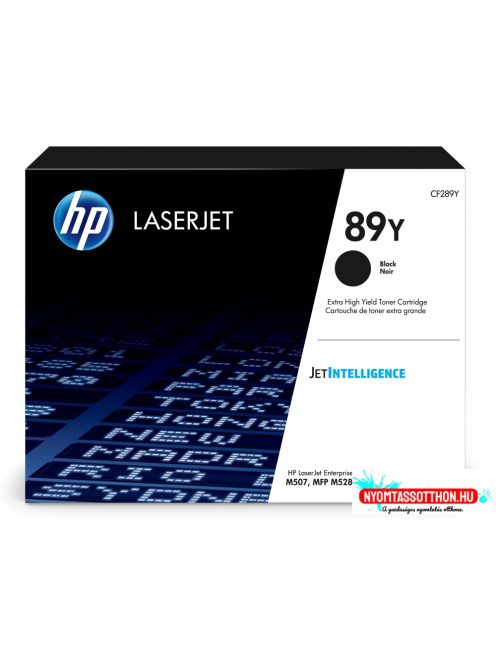 HP CF289Y Toner Black 20.000 oldal No.89Y (Eredeti)