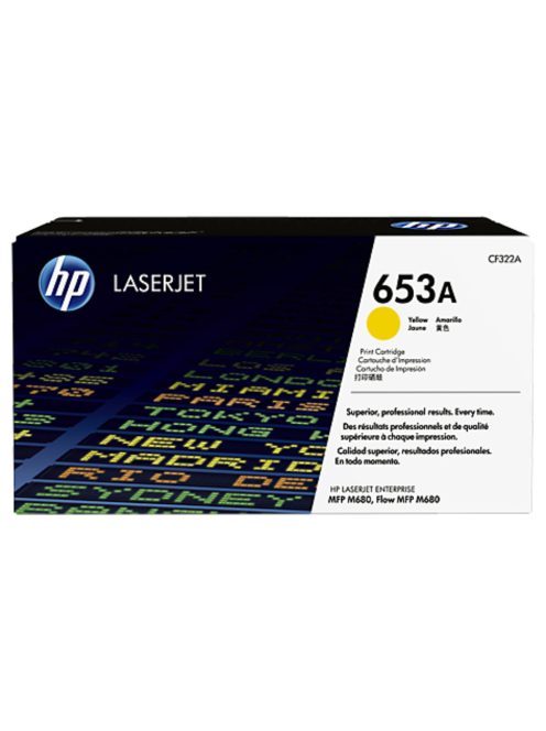 HP CF322A Toner Yellow 16.500 oldal No.653A (Eredeti)