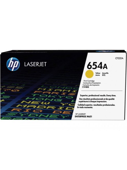 HP CF332A Toner Yellow 15.000 oldal No.654A (Eredeti)