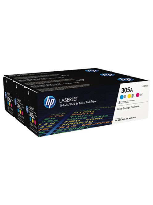 HP CF370AM multipack 3x2.600 oldal No.305A (Eredeti)