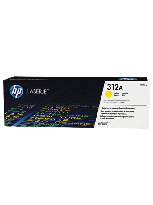 HP CF382A Toner Yellow 2.700 oldal No.312A (Eredeti)