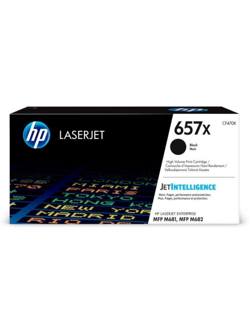 HP CF470X Toner Black 28.000 oldal No.657X (Eredeti)