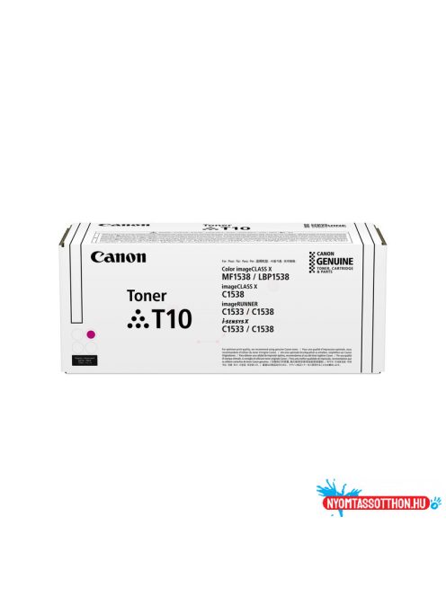 Canon T10L Toner Magenta 5.000 oldal kapacitás