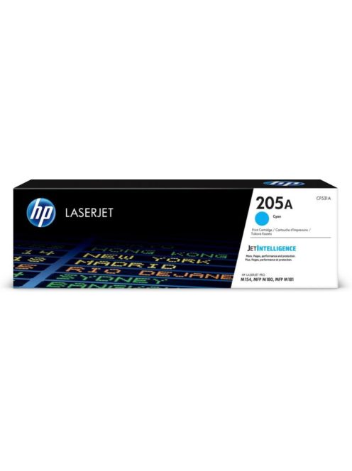 HP CF531A Toner Cyan 900 oldal No.205A (Eredeti)