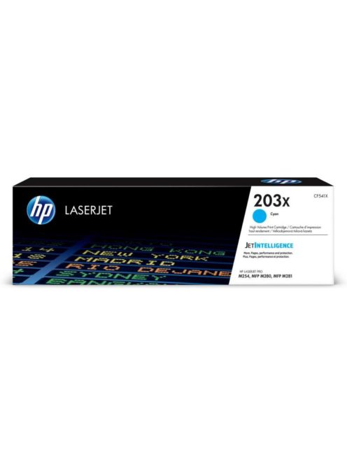 HP CF541X Toner Cyan 2.500 oldal No.203X (Eredeti)