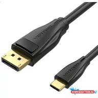 VENTION KÁBEL USB-C to DP Kábel 1.5M Black