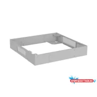   Lanberg CK01-66-S 600x600mm szürke lábazat álló rack szekrényhez