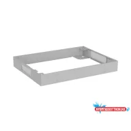   Lanberg CK01-68-S 600x800mm szürke lábazat álló rack szekrényhez