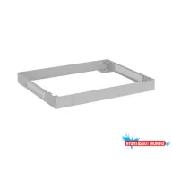   Lanberg CK01-80-S 800x1000mm szürke lábazat álló rack szekrényhez