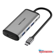 VENTION USB-C - HDMI/USB3.0*3/PD átalakító