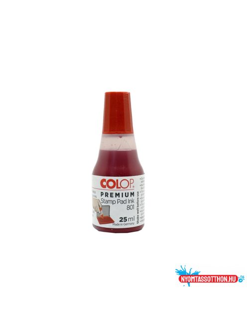 Bélyegzõfesték C 801/25 ml, Colop piros