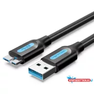 VENTION KÁBEL USB 3.0 A M to Micro-B  M  Kábel 0.5M