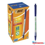   Golyóstoll, 0,32 mm, nyomógombos, BIC "Clic Stic ecolutions", kék