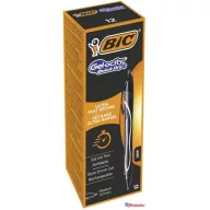   Zseléstoll, 0,3 mm, nyomógombos, BIC "Gel-ocity Quick Dry", fekete