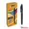 Golyóstoll, 0,32 mm, nyomógombos, négyszínű, BIC "4 Colours Pro"