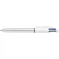   Golyóstoll, 0,32 mm, nyomógombos, négyszínű, BIC "4 Colours Shine"