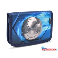   Tolltartó, klapnis, cipzáras, BELMIL "Football 4", kék, foci
