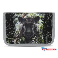   Tolltartó, klapnis, cipzáras, BELMIL "Black Panther", fekete párduc