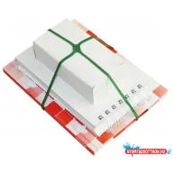   Postázógumi, keresztpántos, 100 mm, 1,5x4 mm, OFFICE PRODUCTS, zöld