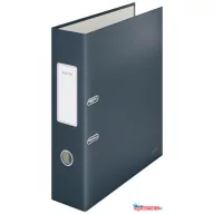   Iratrendező, 80 mm, A4, karton, 180°, LEITZ "Cosy Soft Touch", bársonyszürke