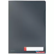   Genotherm, "L", A4, PP, LEITZ "Cosy Privacy", bársonyszürke