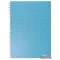 Spirálfüzet, A5, kockás, 80 lap, ESSELTE "Colour'Breeze", kék