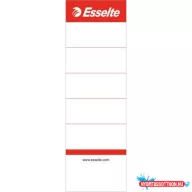   Cserecímke, iratrendezőhöz, kétoldalas, 50x158 mm, ESSELTE, fehér