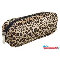   Tolltartó, cipzáras, szögletes, EXACOMPTA "Leopard"
