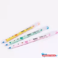   Golyóstoll, 0,3 mm, kupakos, FLEXOFFICE "Rowin", kék