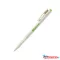 Golyóstoll, 0,25 mm, nyomógombos, FLEXOFFICE "FO-09 Eco Style", kék