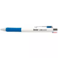   Golyóstoll, 0,4 mm, nyomógombos, FLEXOFFICE "Senior", kék
