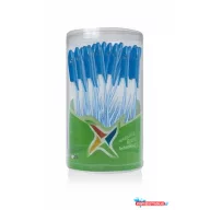   Golyóstoll, 0,3 mm, kupakos, FLEXOFFICE "Candee", kék