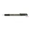 Golyóstoll, 0,4 mm, nyomógombos, FLEXOFFICE "EasyGrip", fekete