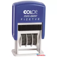 Dátumbélyegző, COLOP "S 160/L", Fizetve