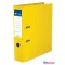 Iratrendező, 75 mm, A4, PP/PP, élvédő sínnel, VICTORIA OFFICE, "Premium", sárga