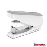   Tűzőgép, 24/6, 26/6, 25 lap, FELLOWES "LX840 EasyPress Half-Strip", fehér