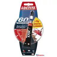   Ragasztó, általános, 20 g, HENKEL "Loctite 60 sec."