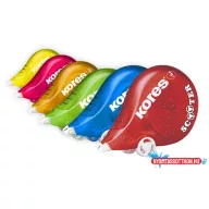   Hibajavító roller, 4,2 mm x 8 m, KORES "Scooter", vegyes színek