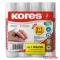 Ragasztóstift, 20 g, 3+1 akciós kiszerelés, KORES